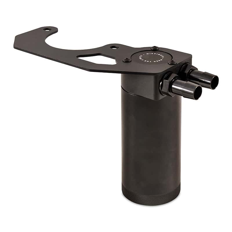 Mishimoto — Mishimoto 2018+ Jeep Wrangler JL 2.0L Baffled Oil Catch Can Kit - Black
Oil Catch Can Kit - view 2