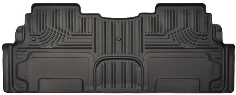 Husky Liners — Husky Liners 09-14 Chevy Traverse/07-14 GMC Acadia Weatherbeater Black 2nd Seat Floor Liners - view 2