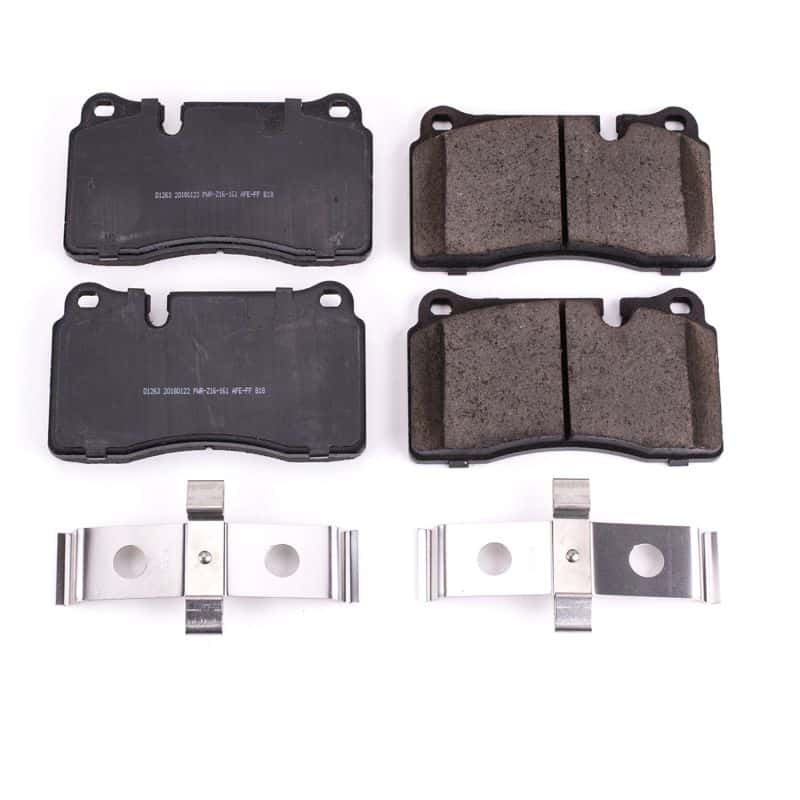 PowerStop — Power Stop 06-09 Land Rover Range Rover Front Z17 Evolution Ceramic Brake Pads w/Hardware
Z17 Brake Pads - view 1