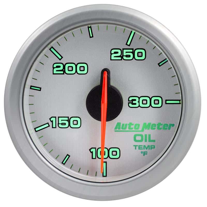 AutoMeter — Autometer Airdrive 2-1/6in Oil Temp Gauge 100-300 Degrees F - Silver
GA 2" OILT ARDRV SLV - view 5