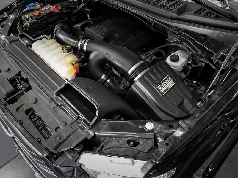 aFe — aFe Quantum Pro DRY S Cold Air Intake System 15-18 Ford F150 EcoBoost V6-3.5L/2.7L - Dry
QUANTUM Intake - view 7