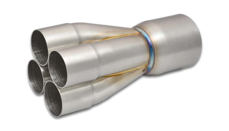 Vibrant — Vibrant 4-1 SS Merge Collectors (2in Inlet Slipover ID 3in Merge Outlet OD) - Sold Individually
2"ID3"OD4-1Cltr7.75L
2"ID3"OD4-1Collector
Exhaust Collector - view 2