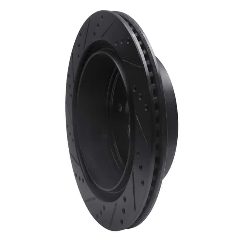 R1 Concepts — R1 04-06 Ford E-150 Club Wagon Rear Right Drilled & Slotted Black Brake Rotor
R1 Brake Rotor Drill - view 4