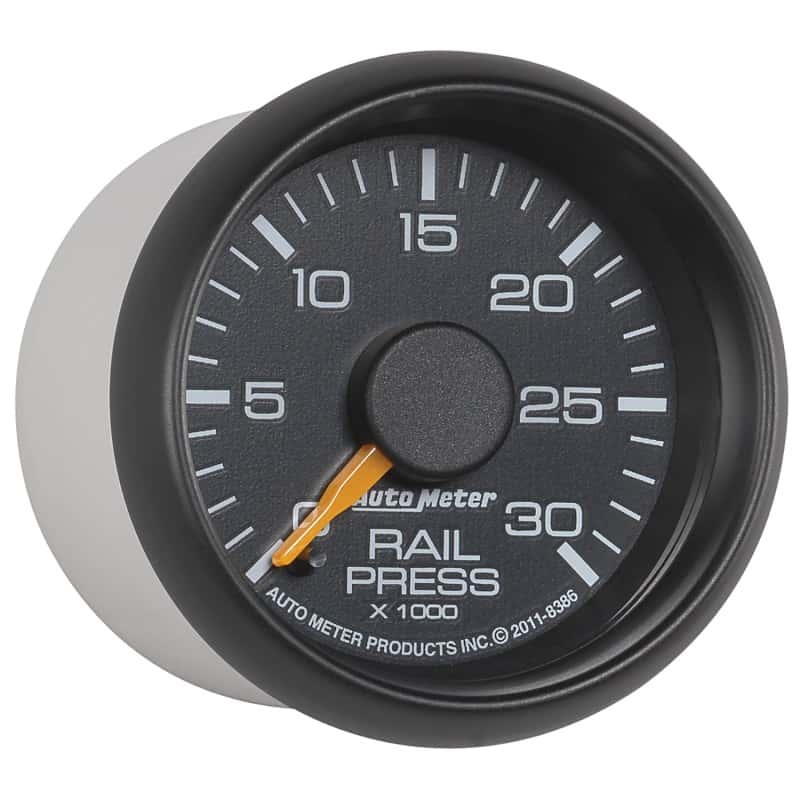 AutoMeter — Autometer Factory Match 52.4mm Digital Stepper Motor 0-30,000 PSI Diesel Fuel Rail Pressure Gauge
2" RAIL PRESS, 0-30K - view 11