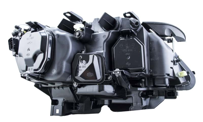 Hella — Hella 02-07 BMW 7 Series Bi-Xenon Headlight Left Clear Turn Signal - view 4
