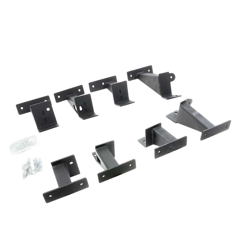 Go Rhino — Go Rhino 2020+ Jeep Gladiator JT 4DR Crew Cab Dominator Xtreme Frame Slider Mounting Brackets Only
Dominator Brackets - view 1