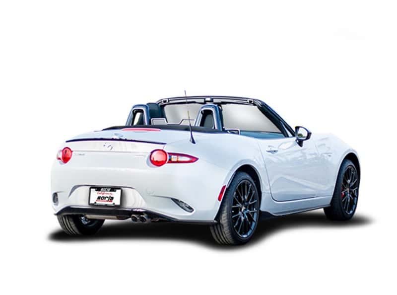 Borla — Borla 14-16 Mazda 3 2.0/2.5L AT/MT FWD S-Type Cat-Back Exhaust Single Split Rear Exit
Axle-Back System - view 5