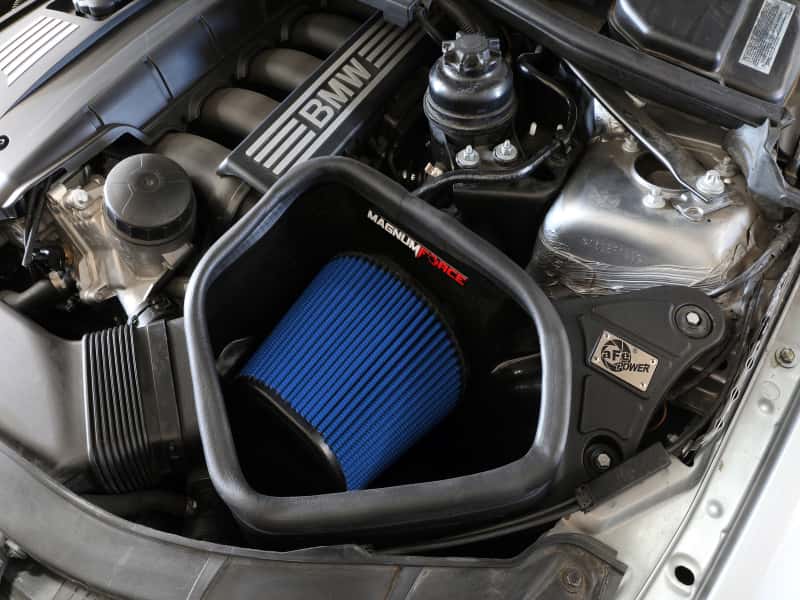 aFe — aFe POWER Magnum FORCE Stage-2 Pro 5R Cold Air Intake System 06-13 BMW 3 Series L6-3.0L Non Turbo
Magnum FORCE Intake - view 9