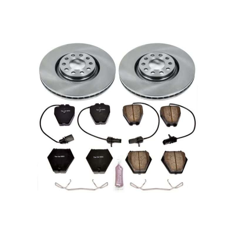 PowerStop — Power Stop 00-01 Audi A6 Quattro Front Autospecialty Brake Kit - view 1