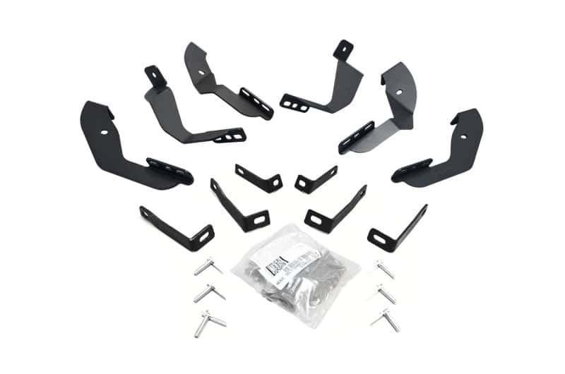 Go Rhino — Go Rhino 15-19 Chevrolet Silverado 2500HD/3500HD Brackets for OE Xtreme Cab Length SideSteps
OE Xtreme Brackets - view 1
