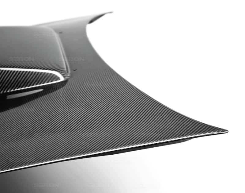 Seibon — Seibon 06-07 Subaru WRX/STi CWII Carbon Fiber Hood - view 24