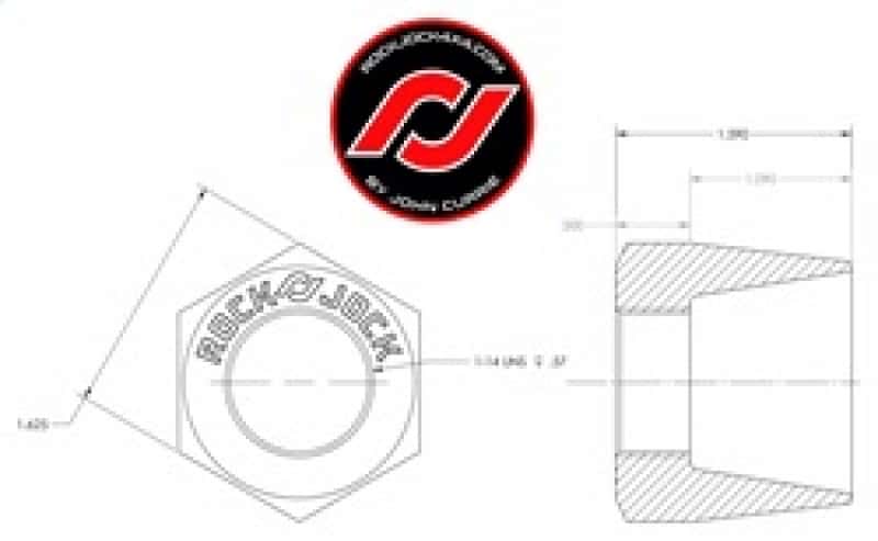 RockJock — RockJock RockNut Kit Nut and Bung 1in RH Thread
Nut Kit - view 5