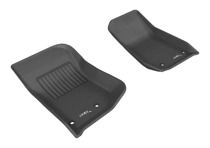 3D MAXpider — 3D MAXpider 2014-2018 Jeep Wrangler JK 2-Door/Unlimited Kagu 1st Row Floormat - Black
Floor Mat Set - view 1