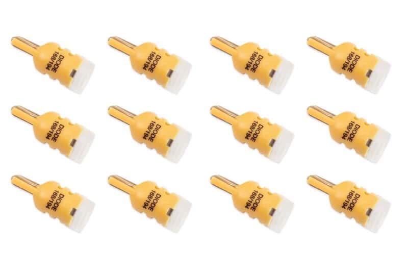 Diode Dynamics — Diode Dynamics 194 LED Bulb HP3 LED - Amber Set of 12 - view 1