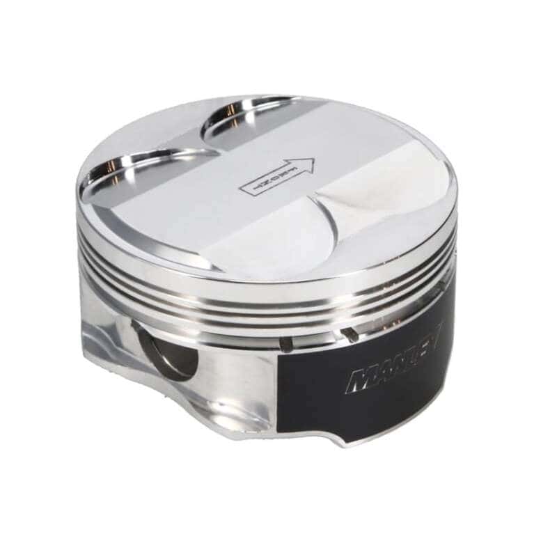 Manley Performance — Manley 03-07 Nissan 350Z/ Maxima 81.4mm Stroker 95.5mm Std Bore 11.0:1 Dome Piston Set w/Rings
Piston Set - view 5