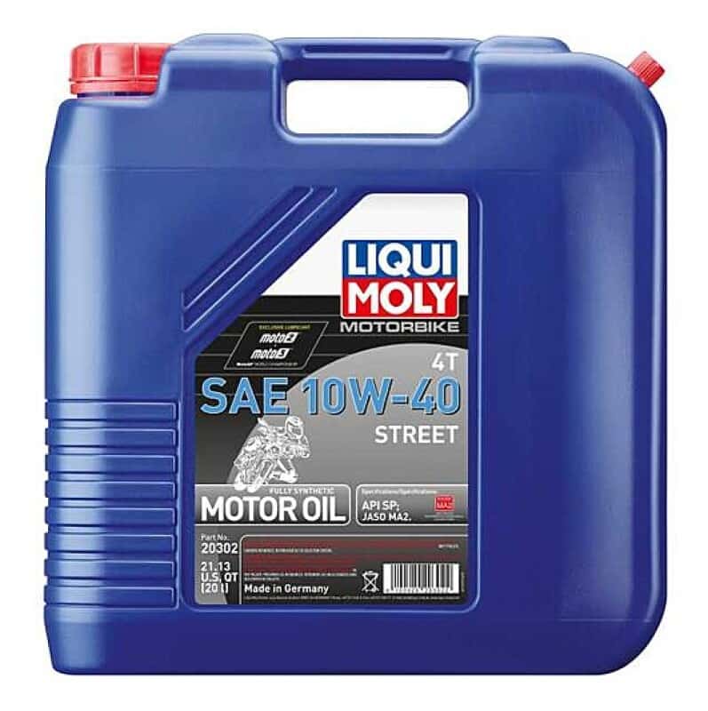 LIQUI MOLY — LIQUI MOLY 20L Motorbike 4T SAE 10W40 Street - view 2