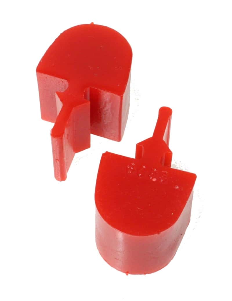 Energy Suspension — Energy Suspension GM Pull Thru Style Red Bump Stop Set
Jounce Bumper Kit - view 2