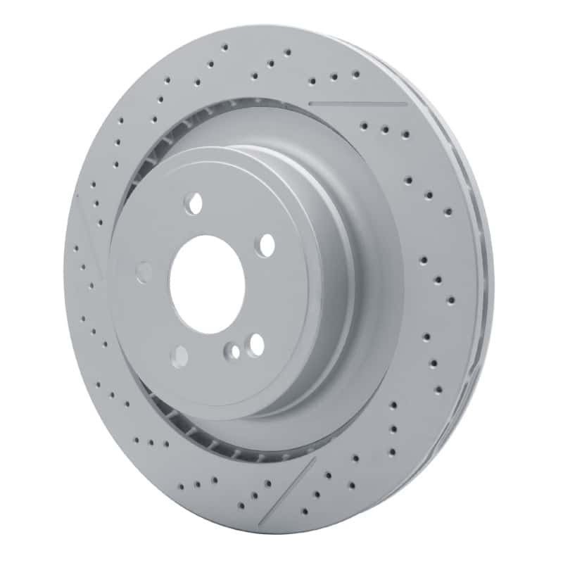 DFC — DFC 10-18 Mercedes-Benz E63 AMG S Rear Drilled and Slotted Hi-Carbon Alloy Geomet Coated Rotor
DFC Brake Rotor - view 2