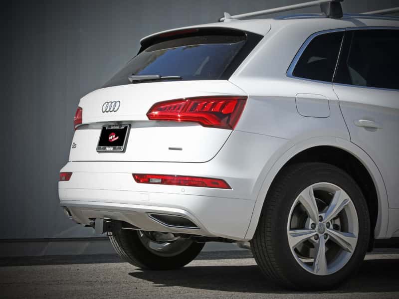aFe — aFe MACH Force-Xp 17-21 Audi Q5 L4-2.0L (T) 3in to 2.5in Stainless Steel Cat-Back Exhaust System
Cat-Back Exhaust - view 4