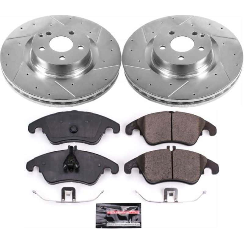 PowerStop — Power Stop 12-15 Mercedes-Benz C250 Front Z23 Evolution Sport Brake Kit - view 1