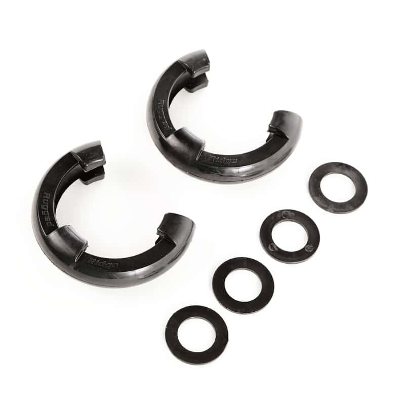 Rugged Ridge — Rugged Ridge Black 3/4in D-Ring Isolator Kit
OFFROAD_RECOVERY
D-Ring Isolator - view 1