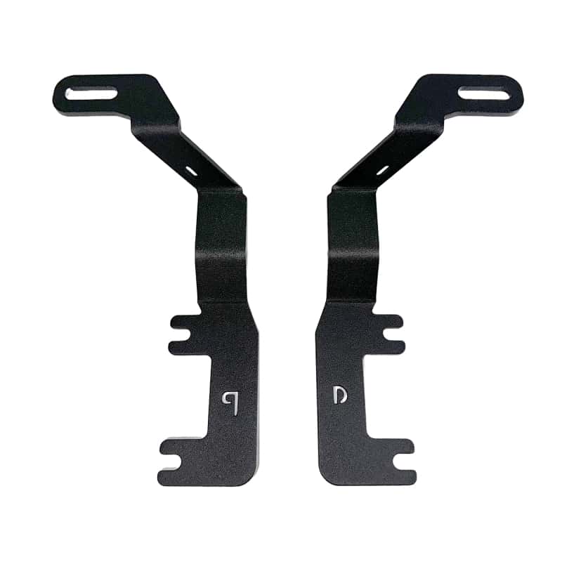 Go Rhino — Go Rhino 23-24 Chevrolet Colorado / 23-24 GMC Canyon XE Hood Hinge Cube Light Mount
Hood Light Mounts - view 2