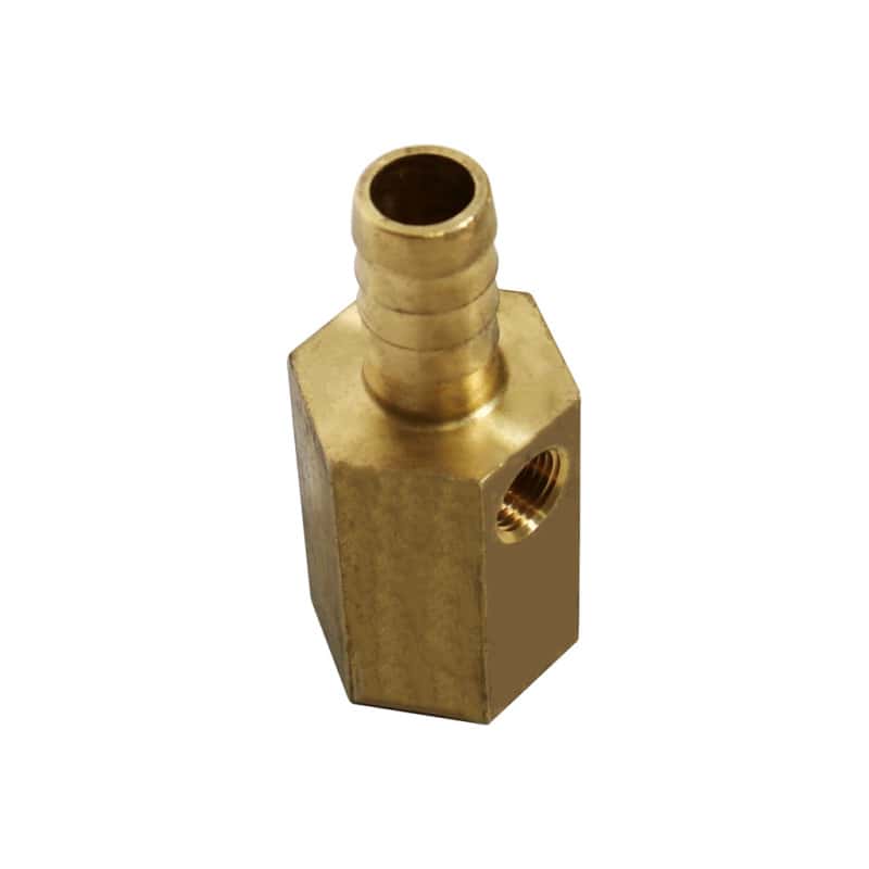 BD Diesel — BD Diesel Xtrude Trans Cooler Temperature Adapter (1300620/1300621) - 10 JICM x 1/2 Barb
EngOilTmpSnsrAdpt
SENSOR ADAPTER - view 2