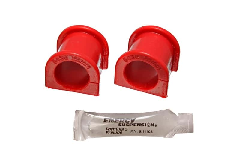 Energy Suspension — Energy Suspension 99-00 Honda Civic Si Red 26mm Front Sway Bar Bushings
Sway Bar Bushing Kit - view 1