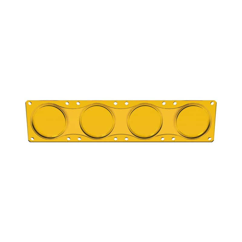 KC HiLiTES — KC HiLiTES FLEX ERA LED Performance Yellow Spot Beam Lens for Light Bars - view 10