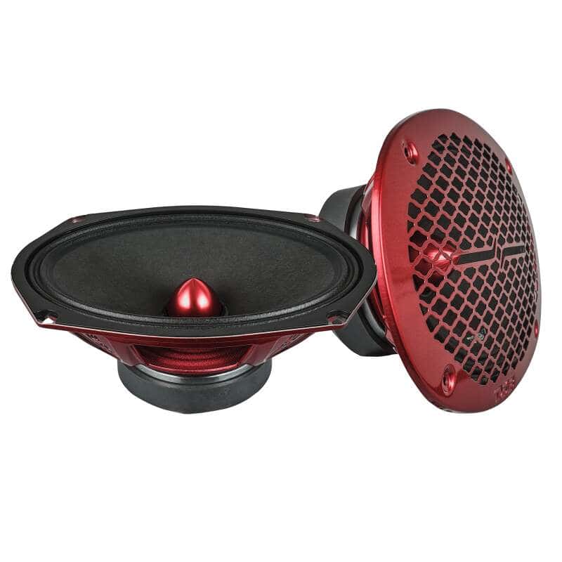 DS18 — DS18 6x9in 275 Watts RMS 4 ohm Mid-Range Loudspeaker Bullet Loudspeaker Grill Included - view 5