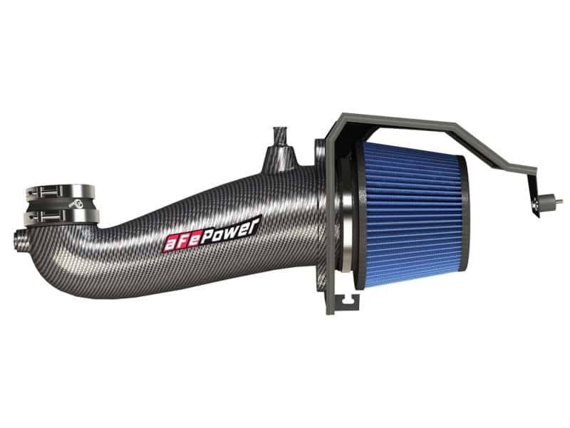aFe — aFe MagnumFORCE Intakes Stage-2 P5R Carbon Fiber AIS 11-17 Dodge Challenger/Charger V8-5.7L Hemi
Track Series Intake - view 3