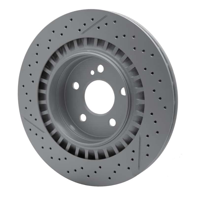 DFC — DFC 05-11 Mercedes-Benz SLK55 AMG Rear Drilled GeoSPEC Coated Rotor and Slotted
DFC Brake Rotor - view 4