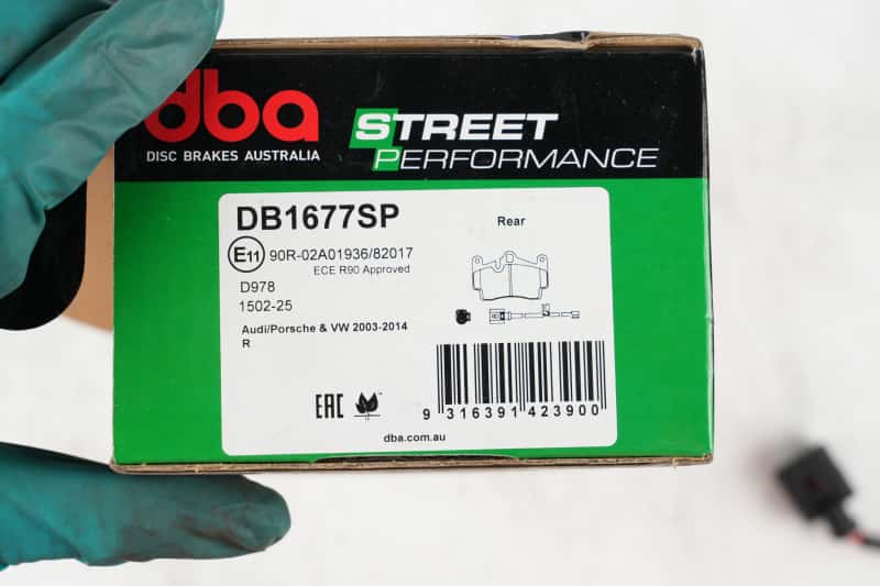 DBA — DBA 03-10 Porsche Cayenne SP500 Rear Brake Pads
Brake Pad - view 3