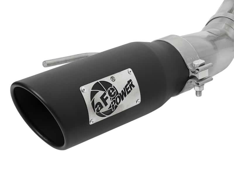 aFe — aFe MACH Force-Xp 3in to 3-1/2in 304 SS Cat-Back Exhaust w/Black Tip 17-18 Ford F-150 Raptor V6 3.5L
Cat-Back Exhaust - view 2