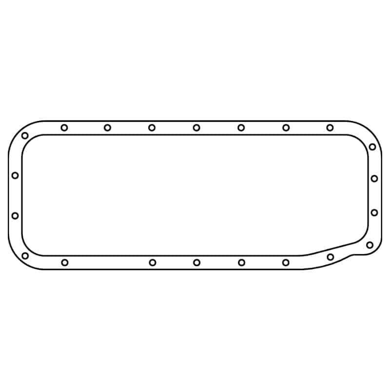 Cometic Gasket — Cometic Ford Y Block .094in Fiber Oil Pan Gasket
Oil Pan Gasket - view 2