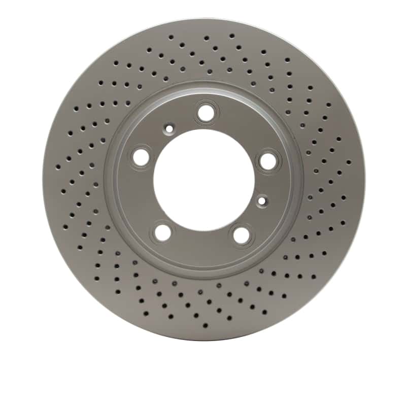 DFC — DFC 99-23 Porsche 718 Cayman Right Front Drilled GeoSPEC Coated Rotor
DFC Brake Rotor - view 1