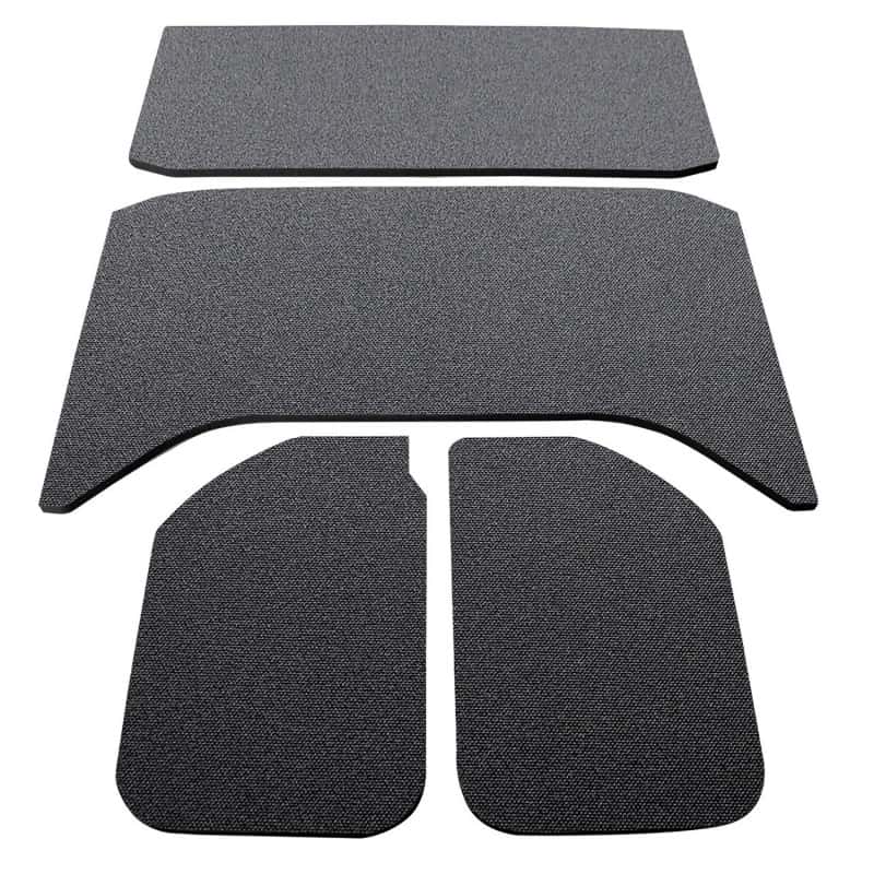 DEI — DEI 11-18 Jeep Wrangler JK 4-Door Boom Mat Headliner - 4 Piece - Black
Sound Dampening Kit - view 1