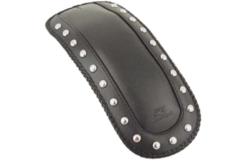 Mustang Motorcycle — Mustang Kawasaki VN1500 Vulcan, Nomad Fender Bib w/Studs - Black - view 1
