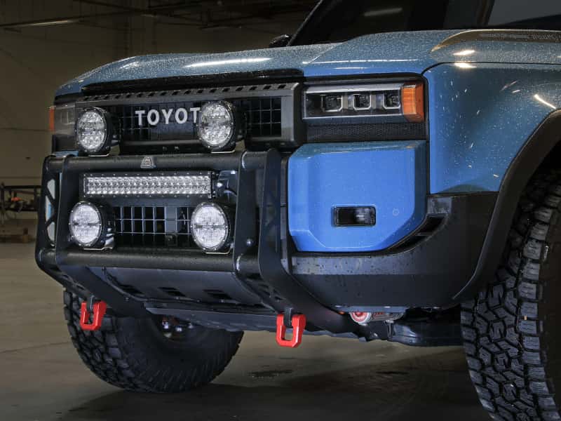 aFe — aFe 24-25 Toyota Land Cruiser (J250) POWER Terra Guard Bull Bar
Terra Guard Bull Bar - view 4