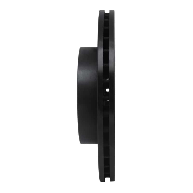 R1 Concepts — R1 90-91 Audi 90 Quattro Front Right Drilled & Slotted Black Brake Rotor
R1 Brake Rotor Drill - view 3