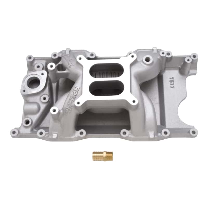 Edelbrock — Edelbrock Chrysler Magnum 5 2/5 9 Air Gap Performer RPM Manifold
MANIFOLD - view 3