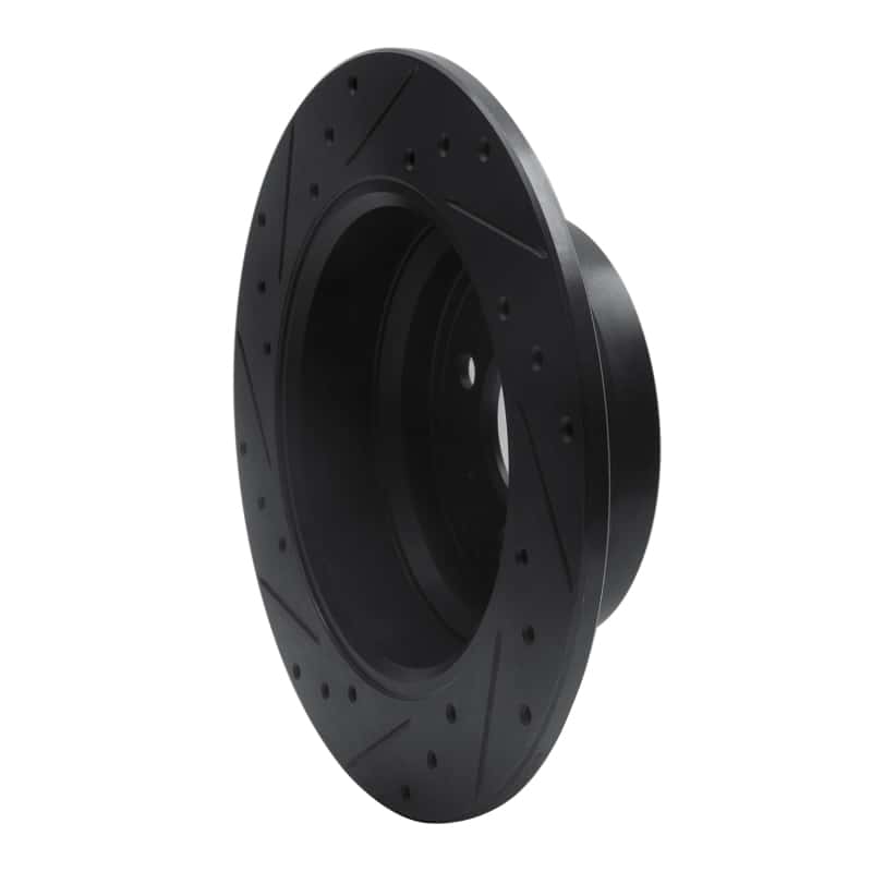 R1 Concepts — R1 93-95 Volvo 850 Rear Right Drilled & Slotted Black Brake Rotor
R1 Brake Rotor Drill - view 4