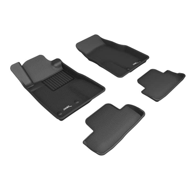 3D MAXpider — 3D MAXpider 12-14 Ford Mustang Kagu Black R1 R2
Floor Mat Set - view 1