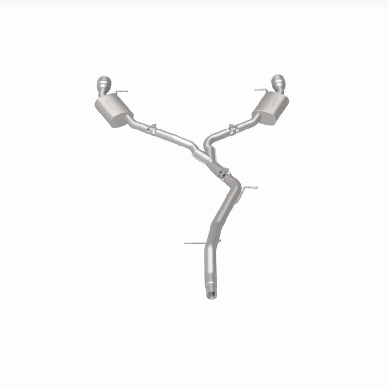 Magnaflow — MagnaFlow 18-19 Audi A5 Dual Exit Polished Stainless CatBack Exhaust - 3in Main Piping Diameter
Cat-Back - view 14