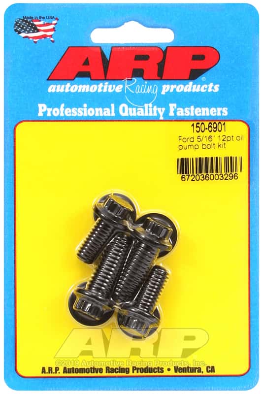ARP — ARP Ford 5/16in 12pt Oil Pump Bolt Kit - view 1