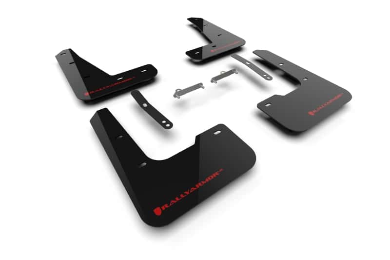 Rally Armor — Rally Armor 24-26 Hyundai Elantra N/N Line Black Mud Flap w/Red Logo
Mud Flap - view 1