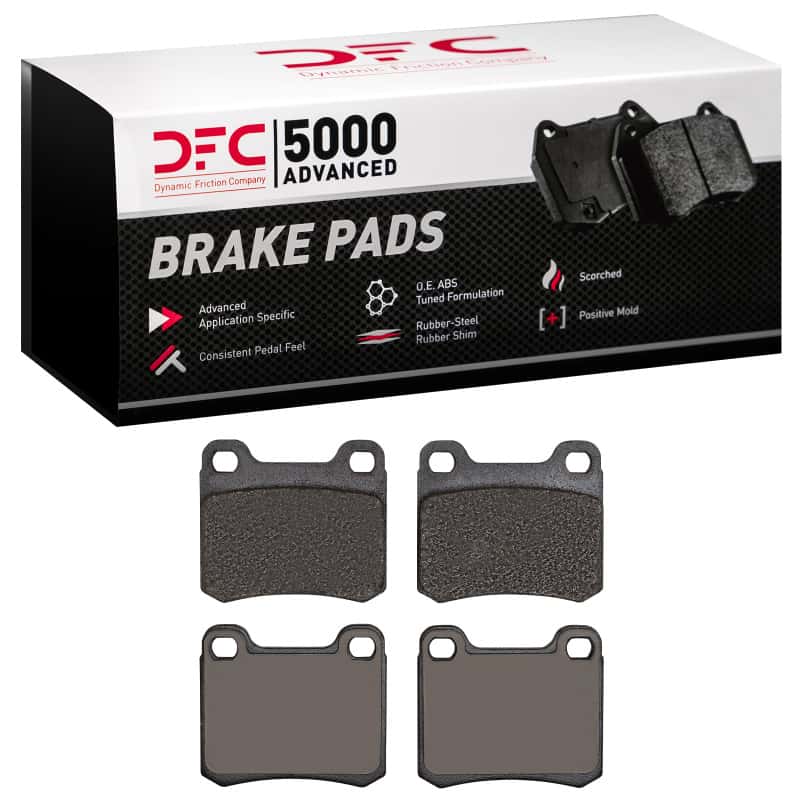 DFC — DFC 83-95 Mercedes-Benz E300 Rear 5000 Advanced Low Metallic Brake Pads
DFC Brake Pad Set - view 4