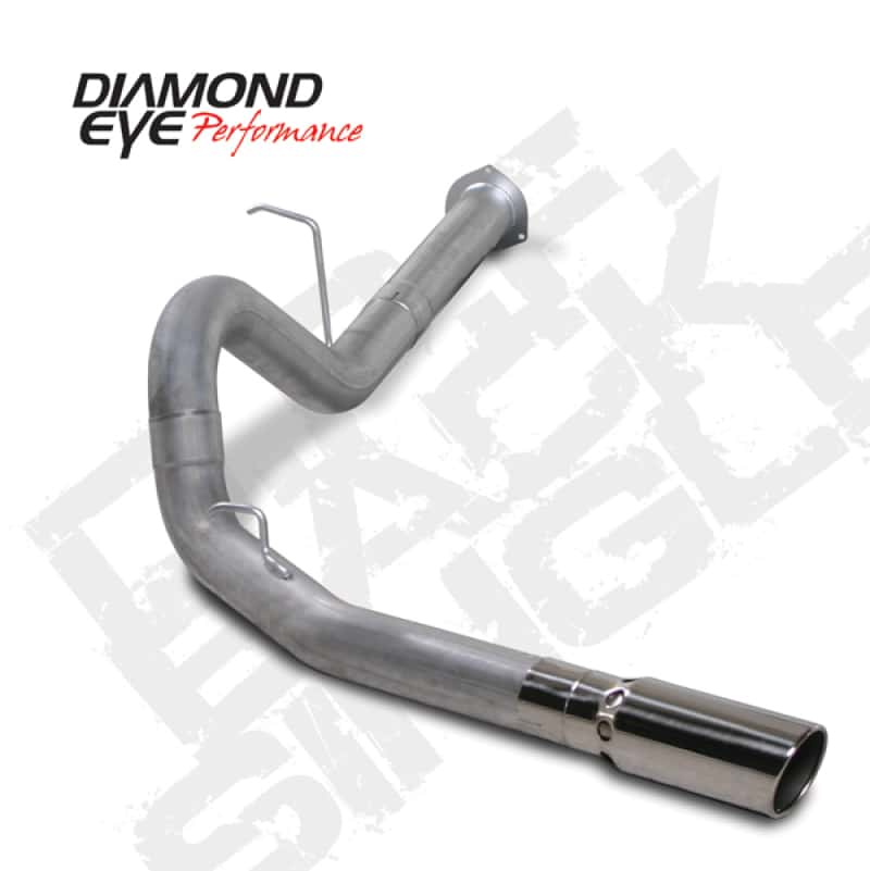 Diamond Eye Performance — Diamond Eye KIT 4in DPF-BACK Single AL 07.5-10 CHEVY 6 6L 2500/3500 PCKGD BX46X14X14OD EL-PL
KIT; 4in.; DPF-BACK; - view 3