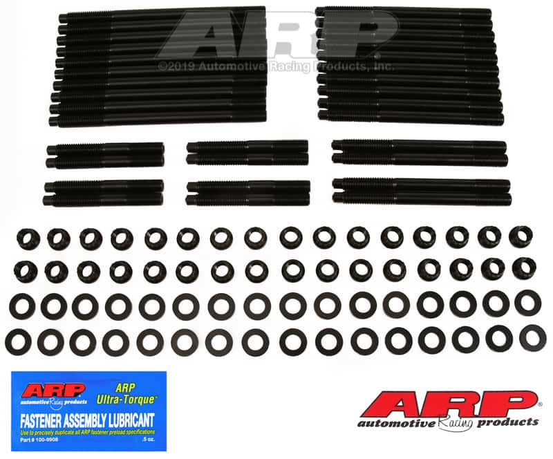 ARP — ARP BBC w/Brodix alum block fits BB1,2,2t,2x,2extra,3,4,4extra,5 Head Stud Kit - view 1