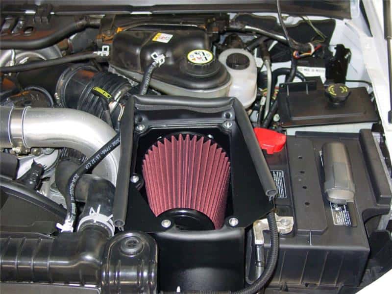 Airaid — Airaid 03-07 Ford Power Stroke 6.0L Diesel MXP Intake System w/o Tube (Oiled / Red Media)
Performance Air Inta
Air Intake System - view 4